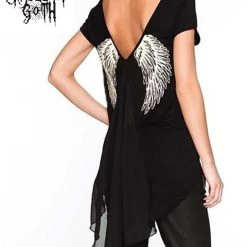 Cradle Of Goth Dark Angel Blouse