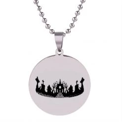 Cradle Of Goth Cemetery Necklace NECKLACES