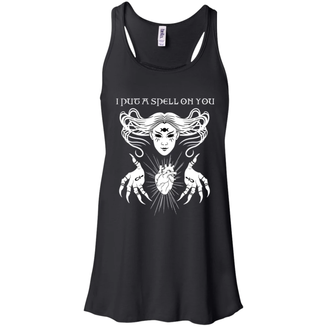CustomCat I Put A Spell On You Flowy Tank 1 CustomCat I Put A Spell On You Flowy Tank