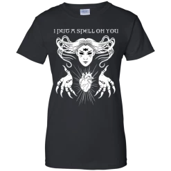 CustomCat I Put A Spell On You 100% Cotton T-Shirt
