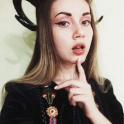 Cradle Of Goth Horns Headband (handmade) MISCELLANEOUS 8 Cradle Of Goth Horns Headband (handmade) MISCELLANEOUS