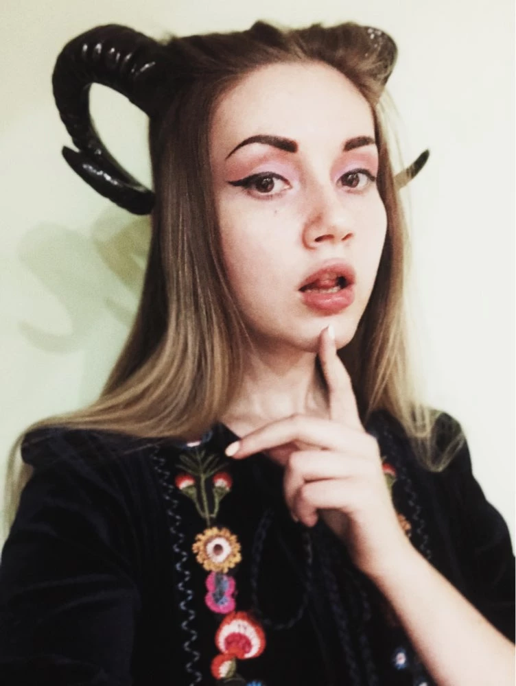 Cradle Of Goth Horns Headband (handmade) MISCELLANEOUS 3 Cradle Of Goth Horns Headband (handmade) MISCELLANEOUS