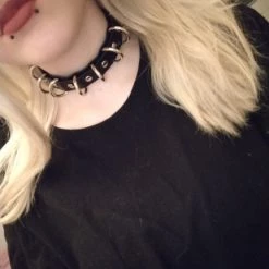 Cradle Of Goth Ring Choker CHOKERS