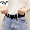 Cradle Of Goth Heart-Shaped Belt