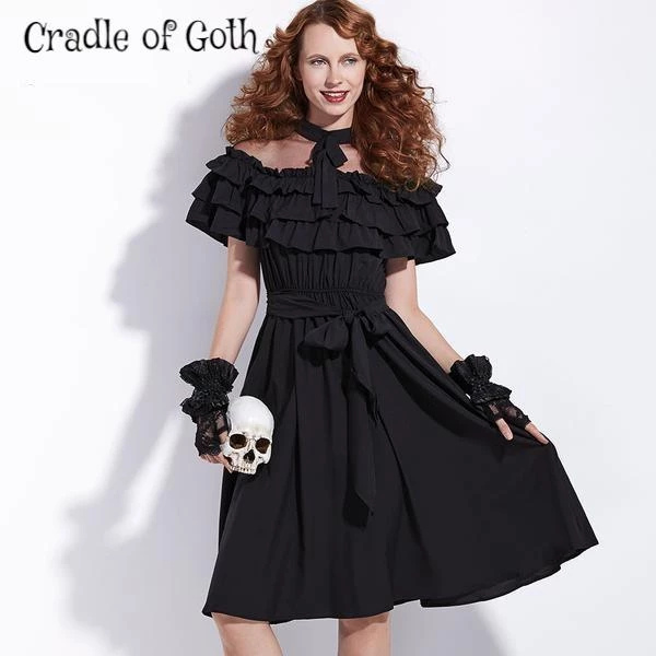 Cradle Of Goth DRESSES Vintage Queen Dress (plus Size Available) 1 Cradle Of Goth DRESSES Vintage Queen Dress (plus Size Available)