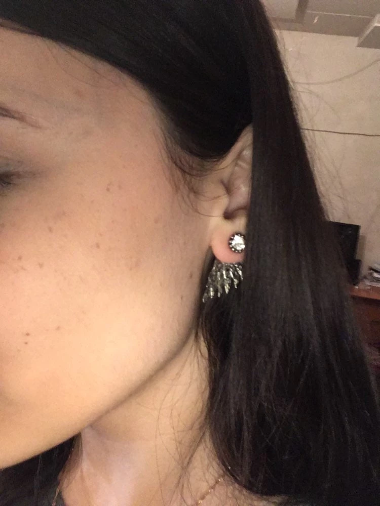 Cradle Of Goth Black Angel Wings EARRINGS 2 Cradle Of Goth Black Angel Wings EARRINGS