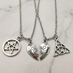 Cradle Of Goth Best Witches Necklace (2 Pieces) NECKLACES