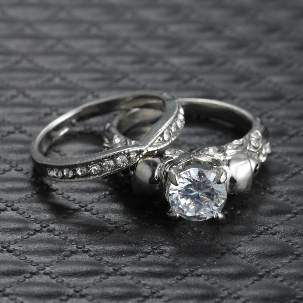 Cradle Of Goth Majestic Death Rings (2 Pieces) 2 Cradle Of Goth Majestic Death Rings (2 Pieces)