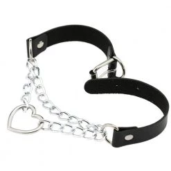Cradle Of Goth CHOKERS Heart On A Chain Chocker
