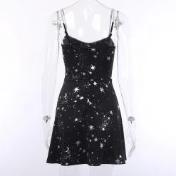 Cradle Of Goth Moon And Stars Dress