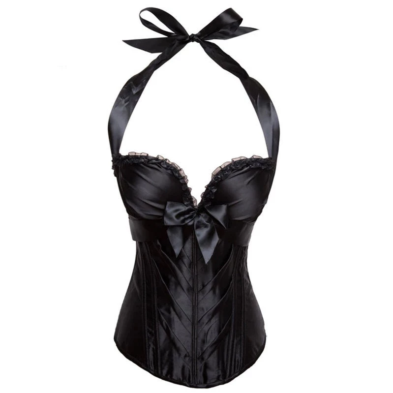 Cradle Of Goth Satin Corset LINGERIE 1 Cradle Of Goth Satin Corset LINGERIE