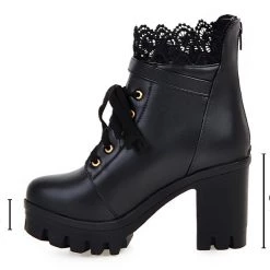 Cradle Of Goth SHOES Thick Heels For A Femme Fatale