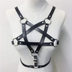 Cradle Of Goth CAGE BRAS & HARNESSES Festival Goth Harnesses (Different Variants)
