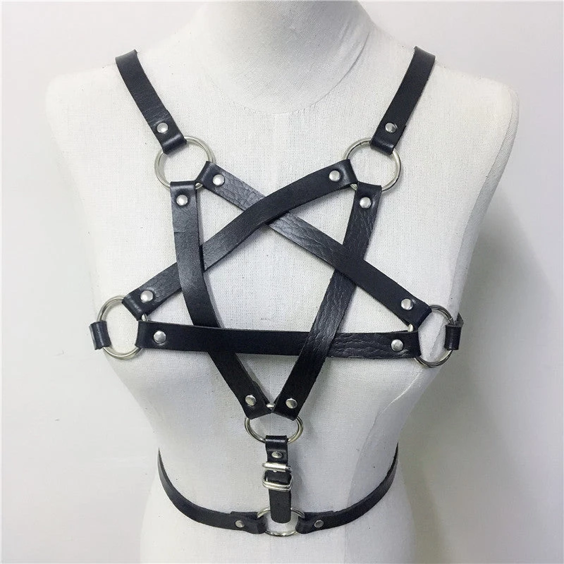 Cradle Of Goth CAGE BRAS & HARNESSES Festival Goth Harnesses (Different Variants) 2 Cradle Of Goth CAGE BRAS & HARNESSES Festival Goth Harnesses (Different Variants)