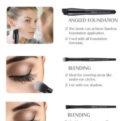 Cradle Of Goth Make Up The Goth Beginner Brush Set (Vegan)