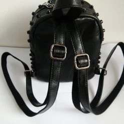 Cradle Of Goth Small Demon Backpack (Vegan Leather) BAGS 9 Cradle Of Goth Small Demon Backpack (Vegan Leather) BAGS