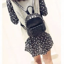 Cradle Of Goth Small Demon Backpack (Vegan Leather) BAGS