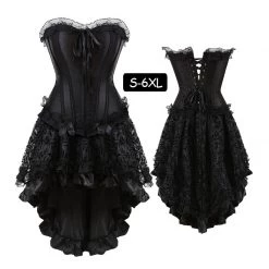 Cradle Of Goth DRESSES Black Rose Dress