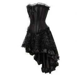 Cradle Of Goth DRESSES Black Rose Dress