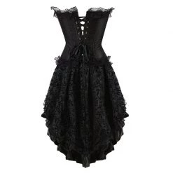 Cradle Of Goth DRESSES Black Rose Dress
