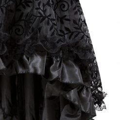 Cradle Of Goth DRESSES Black Rose Dress