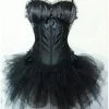Cradle Of Goth Black Swan Dress DRESSES