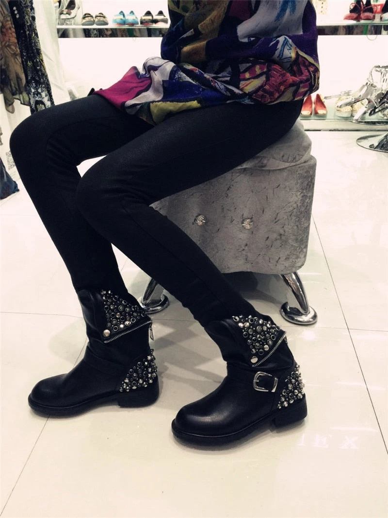 Cradle Of Goth SHOES The Rebel's Boots (Handmade) 5 Cradle Of Goth SHOES The Rebel's Boots (Handmade)