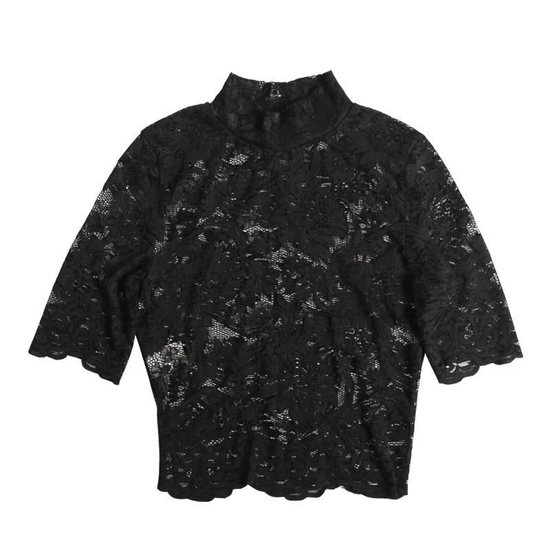 Cradle Of Goth Mesh Blouse SHIRTS 5 Cradle Of Goth Mesh Blouse SHIRTS