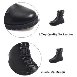 Cradle Of Goth Motorcycle Boots (Handmade And Vegan) 8 Cradle Of Goth Motorcycle Boots (Handmade And Vegan)