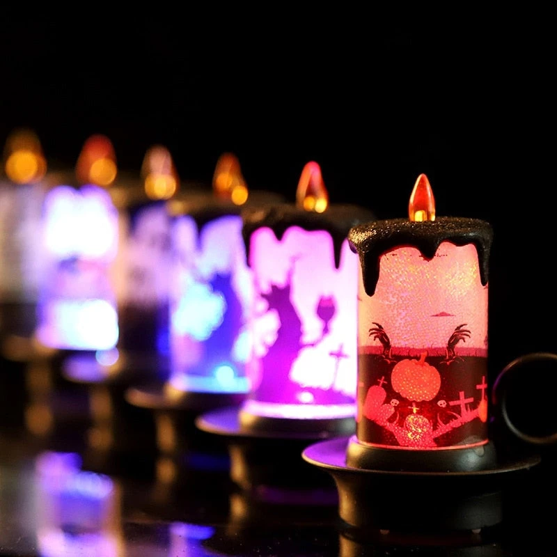 Cradle Of Goth BEDROOM Halloween LED Candle Lights 13 Cradle Of Goth BEDROOM Halloween LED Candle Lights