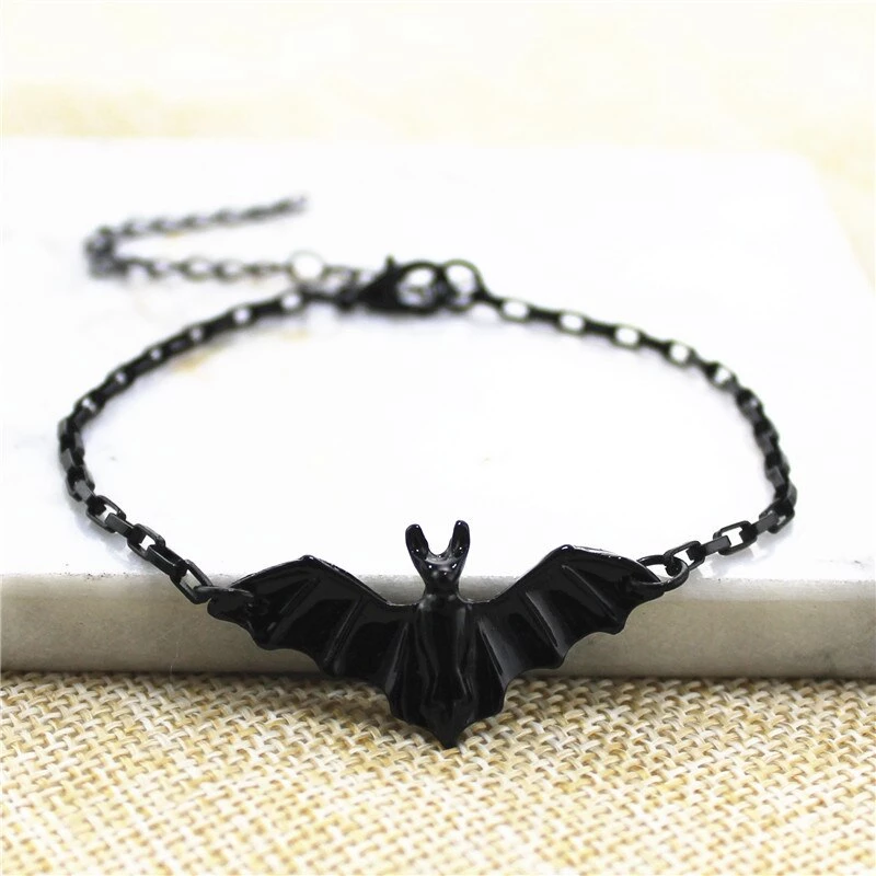 Cradle Of Goth NECKLACES Batty Set (Necklace, Ring, Bracelet And Earrings) 6 Cradle Of Goth NECKLACES Batty Set (Necklace, Ring, Bracelet And Earrings)