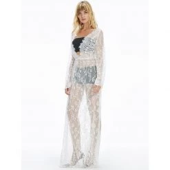 Cradle Of Goth See-through Maxi Dress (plus Sizes Available) DRESSES