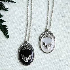 Cradle Of Goth Gothic Bat Necklace