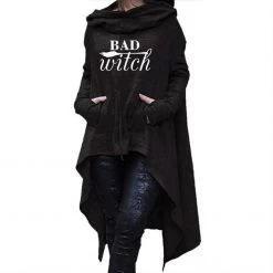Cradle Of Goth Bad Witch Hoodie (plus Sizes Available) HOODIES & SWEATERS