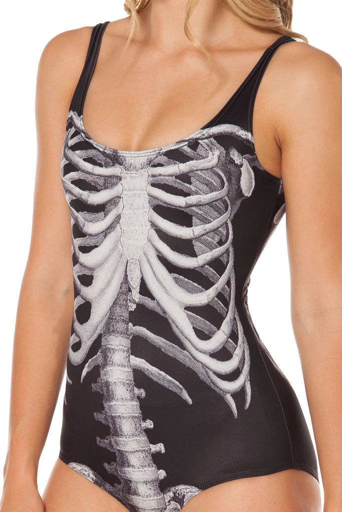 Cradle Of Goth GOTH SWIMWEAR Skeleton One-piece 10 Cradle Of Goth GOTH SWIMWEAR Skeleton One-piece