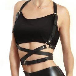 Cradle Of Goth LINGERIE Military Seductress Garters (Handmade & Vegan) 7 Cradle Of Goth LINGERIE Military Seductress Garters (Handmade & Vegan)