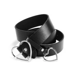 Cradle Of Goth Heart-Shaped Belt