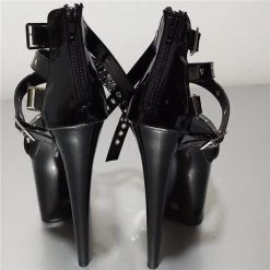 Cradle Of Goth 8 Inch Stiletto Sandals