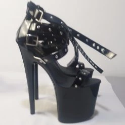 Cradle Of Goth 8 Inch Stiletto Sandals