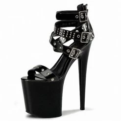 Cradle Of Goth 8 Inch Stiletto Sandals