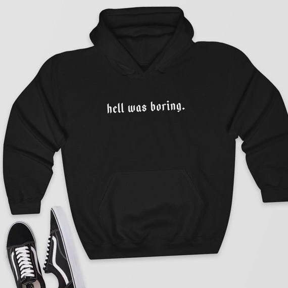 Cradle Of Goth Hell Was Boring Hoodie HOODIES & SWEATERS 2 Cradle Of Goth Hell Was Boring Hoodie HOODIES & SWEATERS