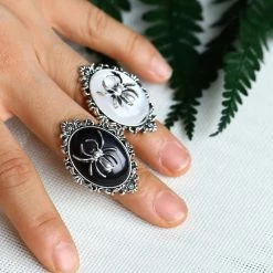 Cradle Of Goth The Victorian Spider Ring