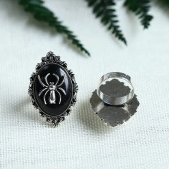 Cradle Of Goth The Victorian Spider Ring