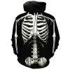 Cradle Of Goth Skeleton Hoodie (Male Version)