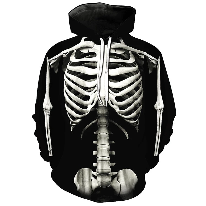 Cradle Of Goth Skeleton Hoodie (Male Version) 1 Cradle Of Goth Skeleton Hoodie (Male Version)