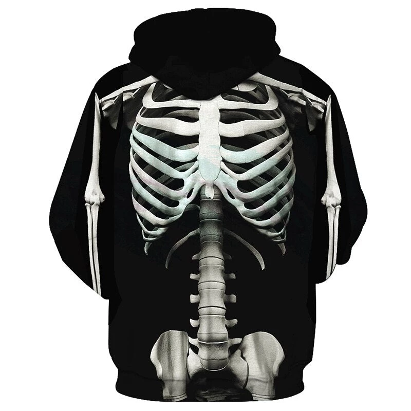 Cradle Of Goth Skeleton Hoodie (Male Version) 3 Cradle Of Goth Skeleton Hoodie (Male Version)