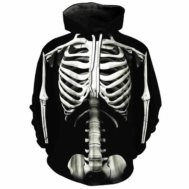 Cradle Of Goth Skeleton Hoodie (Male Version) 2 Cradle Of Goth Skeleton Hoodie (Male Version)
