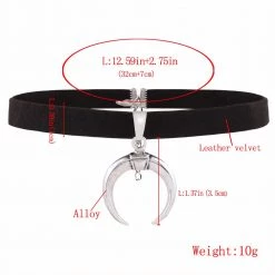 Cradle Of Goth Moon Of Sorrow Choker (handmade) CHOKERS