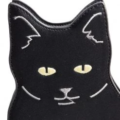 Cradle Of Goth BAGS Black Cat Purse (Handmade & Vegan)