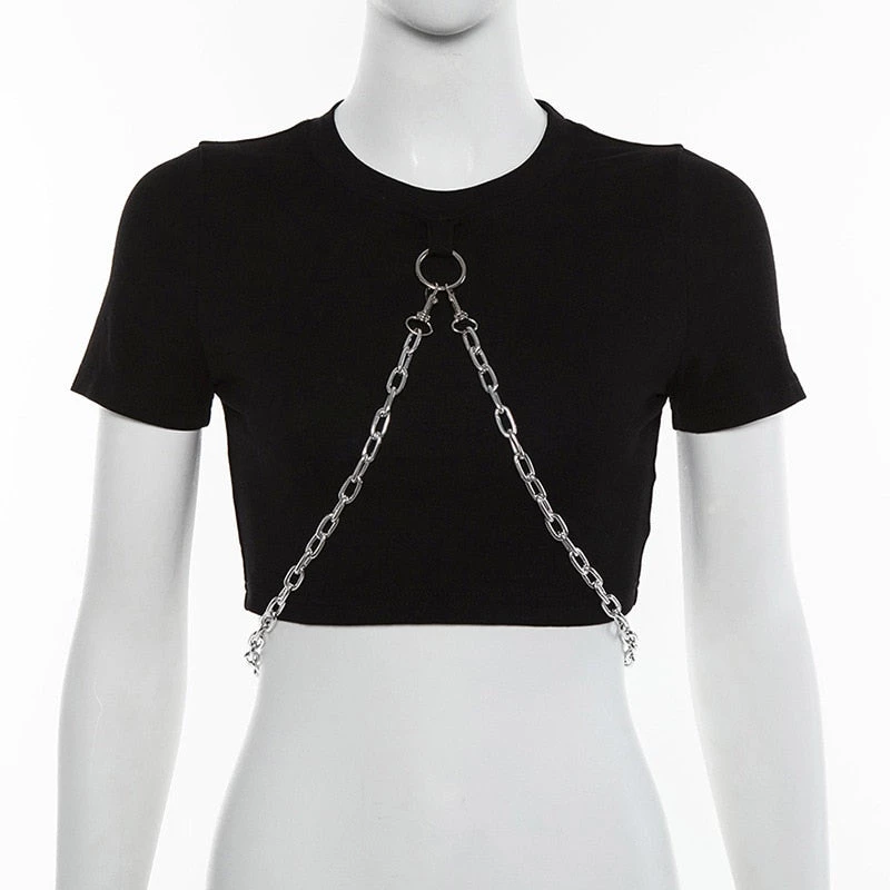 Cradle Of Goth Chained Goth Top SHIRTS 7 Cradle Of Goth Chained Goth Top SHIRTS